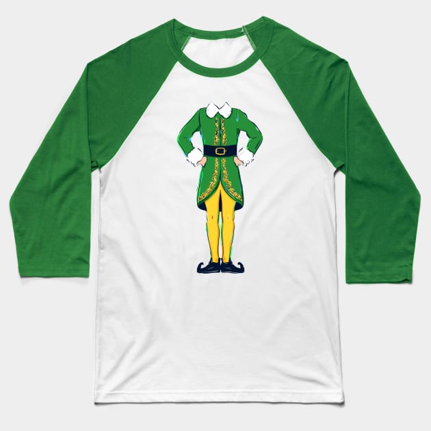 Elf Baseball T-Shirt by ChrisPaulFarias